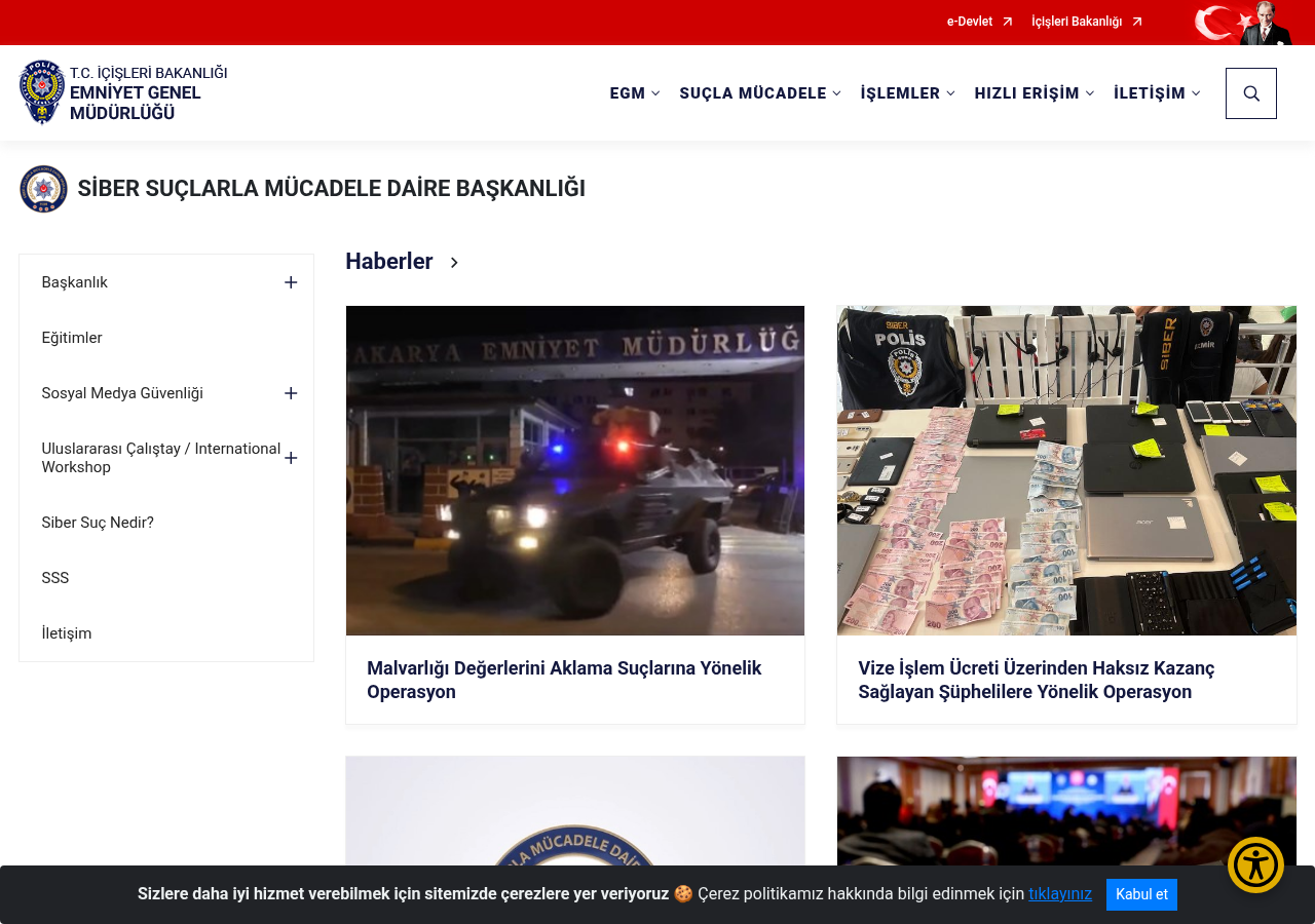 Türkiye EGM siber suç bildirim ve kanıt koruma kaydı görüntüsü